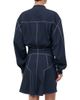 Staud Women's Kiln Contrast Stitch Shirtdress - 5