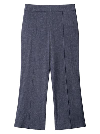 Staud Women's Knack Linen-Blend Crop Pants