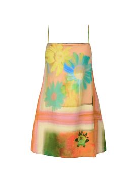 Staud Women's Laura Linen Minidress