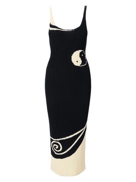 STAUD - Araya Dress Rose Gold M