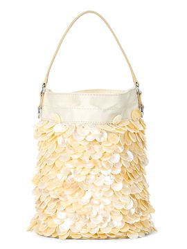 Staud Women's Lila Mini Mother-Of-Pearl Bucket Bag