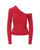 Staud Women's Lois Rib-Knit One-Shoulder Top - 6