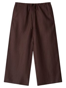 Staud Women's Mateo Linen Crop Pants