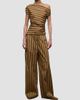 Staud Women's Mateo Striped Cotton Pants - 2