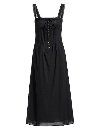 Staud Women's Matilde Cotton Midi-Dress