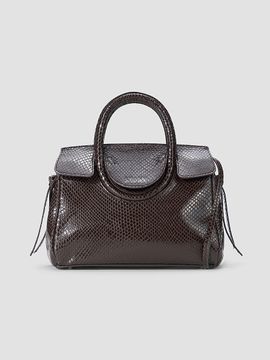 STAUD Women's Maude Mini Snakeskin Embossed Carryall Bag