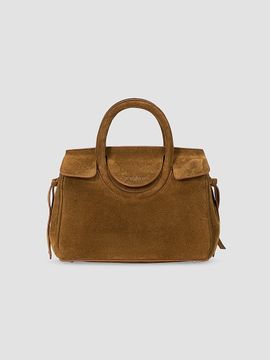 STAUD Women's Maude Mini Suede Carryall Bag