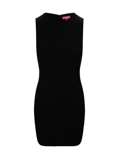 Staud Women's Mercer Sleeveless Shift Minidress