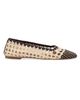 Staud Women's Nell Crochet Leather Ballet Flats - 5