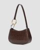 STAUD Women's Ollie Croc-Embossed Leather Shoulder Bag - 2