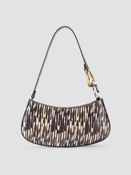 STAUD Women's Ollie Printed Embossed Leather Shoulder Bag
