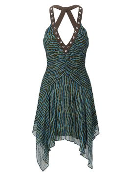 Staud Women's Olympia Abstract Printed A-Line Minidress