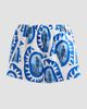 Staud Women's Paddle Printed Cotton Shorts - 6