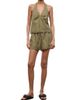 Staud Women's Paddle Striped Linen Shorts - 2