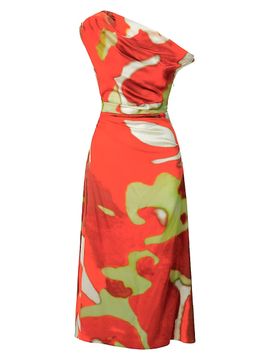 STAUD - Araya Dress Rose Gold M
