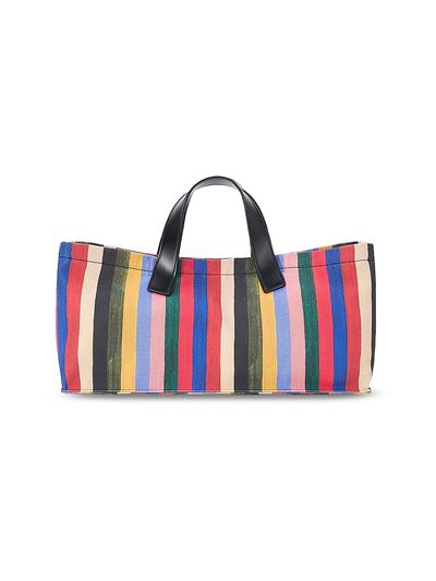 Staud Women's Port Artist Striped Tote Bag