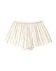 Staud Women's Rove Striped Cotton Shorts - 5