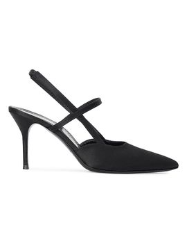 Staud Women's Sebastian 90MM Satin Slingback Pumps