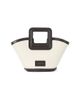 Staud Women's Shirley Mini Two-Tone Bucket Bag - 6