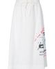 Staud Women's Shore Shark Print Cotton Midi-Skirt - 6