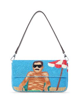 Staud Women's Timmy Sundaze Convertible Beaded Shoulder Bag