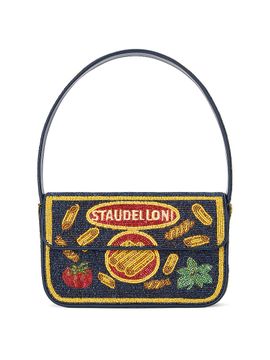 Staud Women's Tommy Staudellon Beaded Shoulder Bag