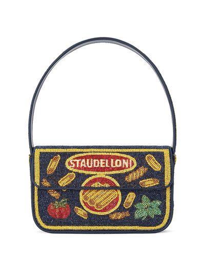 Staud Women's Tommy Staudellon Beaded Shoulder Bag