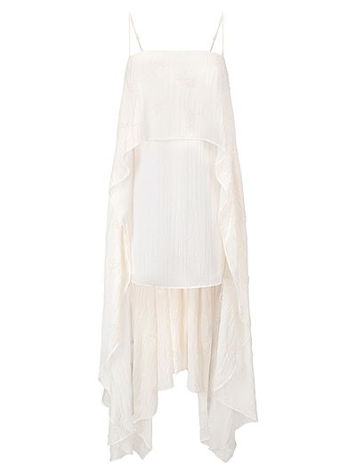 Staud Women's Valencia High-Low Minidress