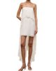 Staud Women's Valencia High-Low Minidress - 2