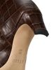 Staud Women's Wally 55MM Croc-Embossed Leather Ankle Boots - 5