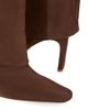 Staud Women's Wally 90MM Suede Foldover Boots - 4