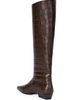 Staud Women's Wally Croc-Embossed Leather Knee-High Boots - 3
