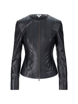 Staud Women's Wells Leather Jacket