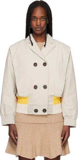 Stefan Cooke Stefan Cooke Beige Joni Jacket
