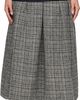 Stefan Cooke Stefan Cooke Black & Gray Elastic Waist Midi Skirt - 1