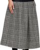 Stefan Cooke Stefan Cooke Black & Gray Elastic Waist Midi Skirt - 2