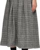 Stefan Cooke Stefan Cooke Black & Gray Elastic Waist Midi Skirt - 3