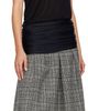 Stefan Cooke Stefan Cooke Black & Gray Elastic Waist Midi Skirt - 4