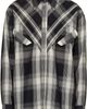 Stefan Cooke Stefan Cooke Black & Off-White Chevron Shirt - 1