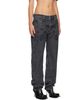 Stefan Cooke Stefan Cooke Black Braided Jeans - 2