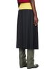 Stefan Cooke Stefan Cooke Black Match Midi Skirt - 3