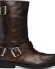 Stefan Cooke Stefan Cooke Brown Pegasus Biker Boots - 1