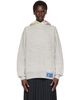 Stefan Cooke Stefan Cooke Gray AG Spalding Edition CB Patch Sideline Parka Hoodie - 1