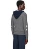 Stefan Cooke Stefan Cooke Gray Hooded Cable Sweater - 3
