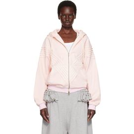 Stefan Cooke Stefan Cooke Pink Chevron Hooded Jacket