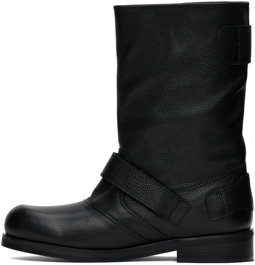 専用STEFAN COOKE STUD PANEL BIKER BOOTS 41 Stefan Cooke Black Stud Panel Boots Stefan Cooke