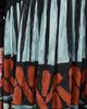Stella Jean Stella Jean Midi Turtleneck Dress Black/Brown/Light Blue/Rust - 6