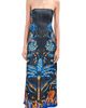 Stella Jean Stella Jean Slim Printed Dress Black Palm And Nature - 1