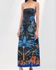 Stella Jean Stella Jean Slim Printed Dress Black Palm And Nature - 2