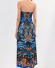 Stella Jean Stella Jean Slim Printed Dress Black Palm And Nature - 3